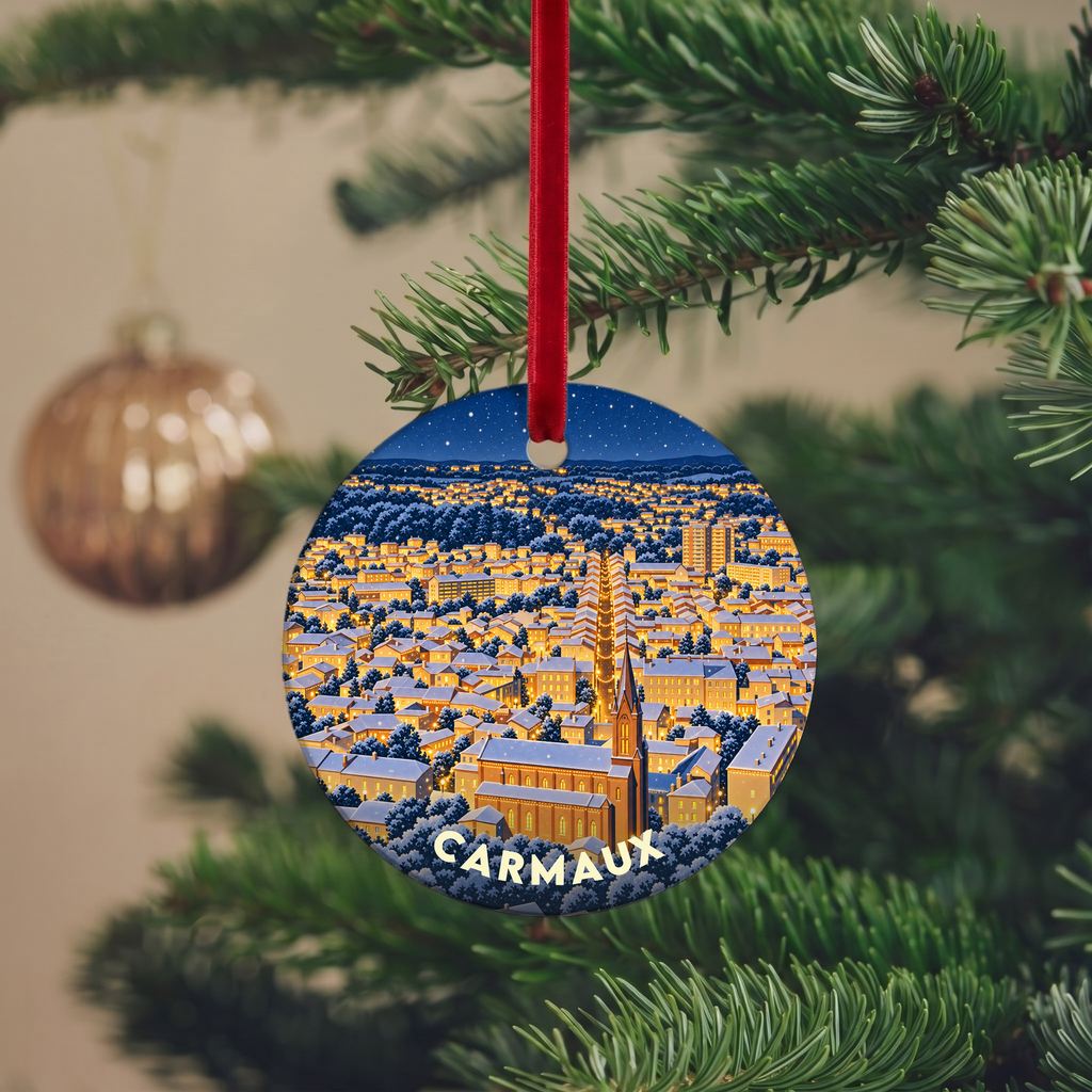 Suspension de Noël Carmaux - version Nuit de Noël