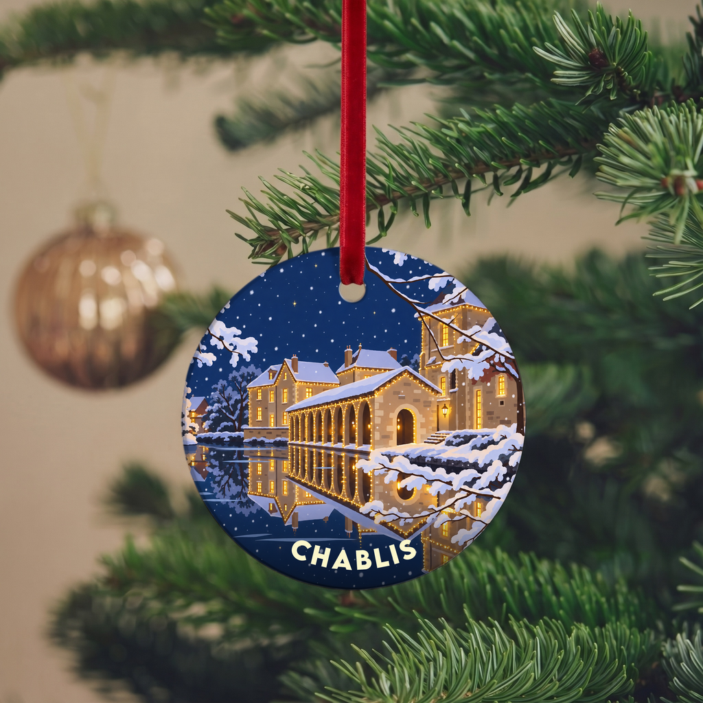 Suspension de Noël Chablis - version Nuit de Noël