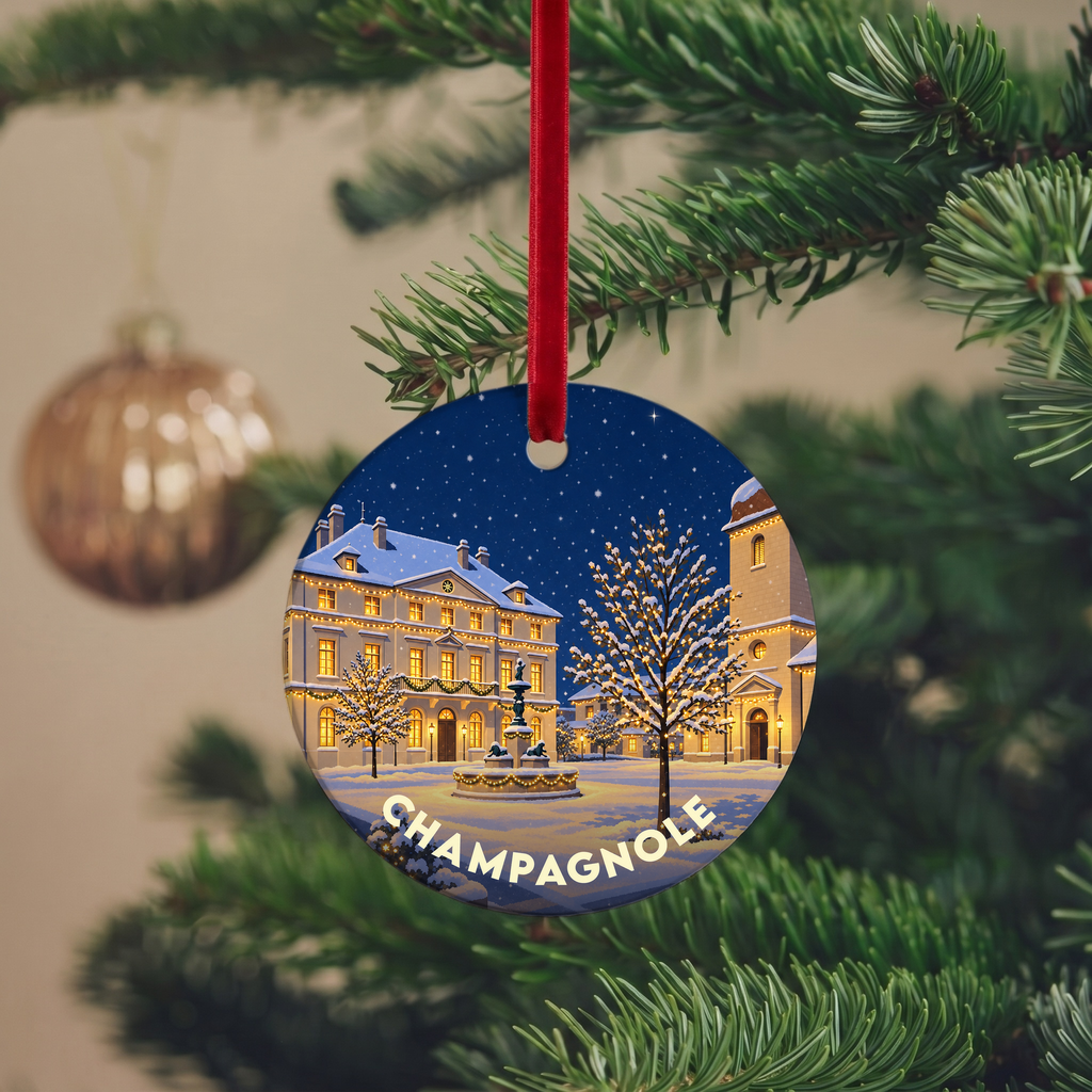 Suspension de Noël Champagnole - version Nuit de Noël