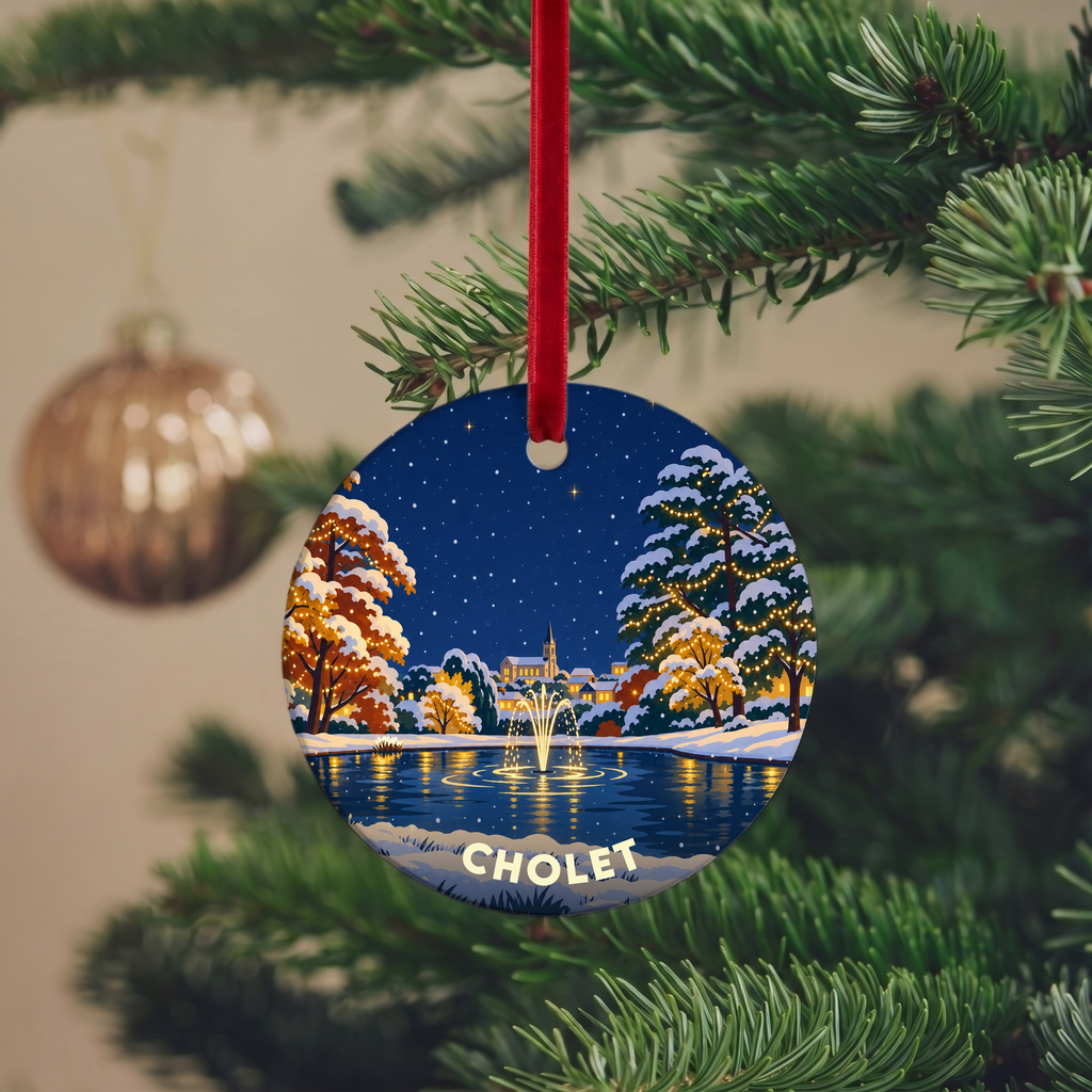 Suspension de Noël Cholet - version Nuit de Noël