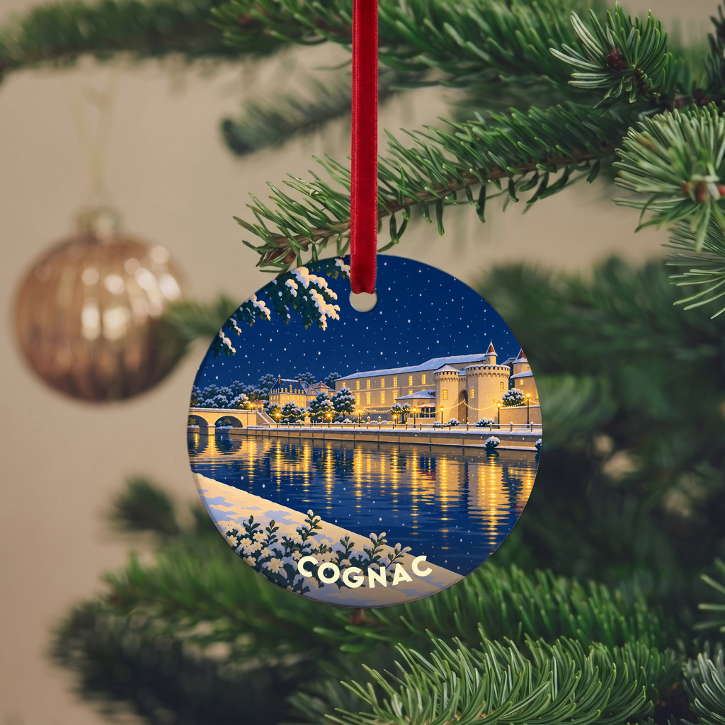 Suspension de Noël Cognac - version Nuit de Noël