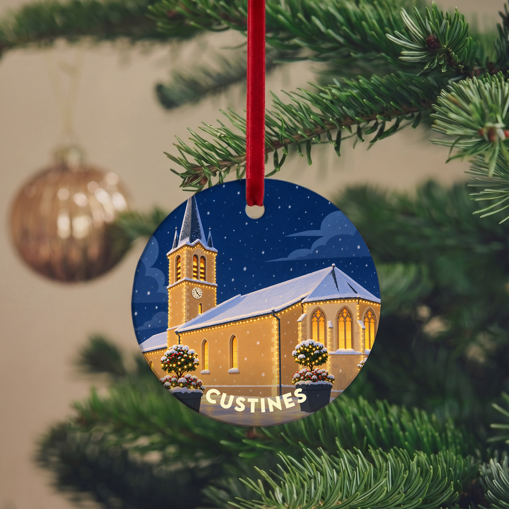 Suspension de Noël Custines - version Nuit de Noël