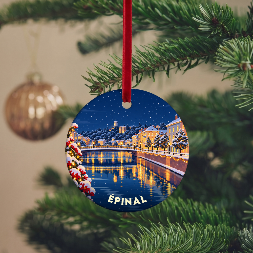 Suspension de Noël Épinal - version Nuit de Noël