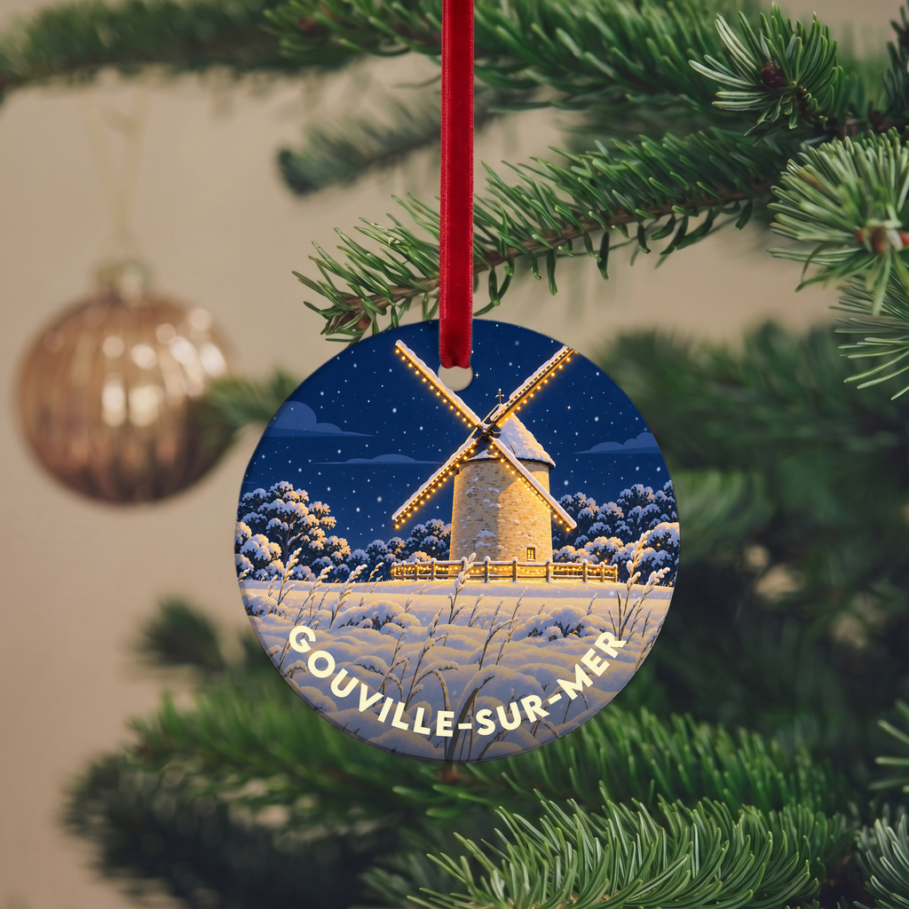 Suspension de Noël Gouville-sur-Mer - version Nuit de Noël