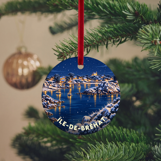 Suspension de Noël Île-de-Bréhat - version Nuit de Noël
