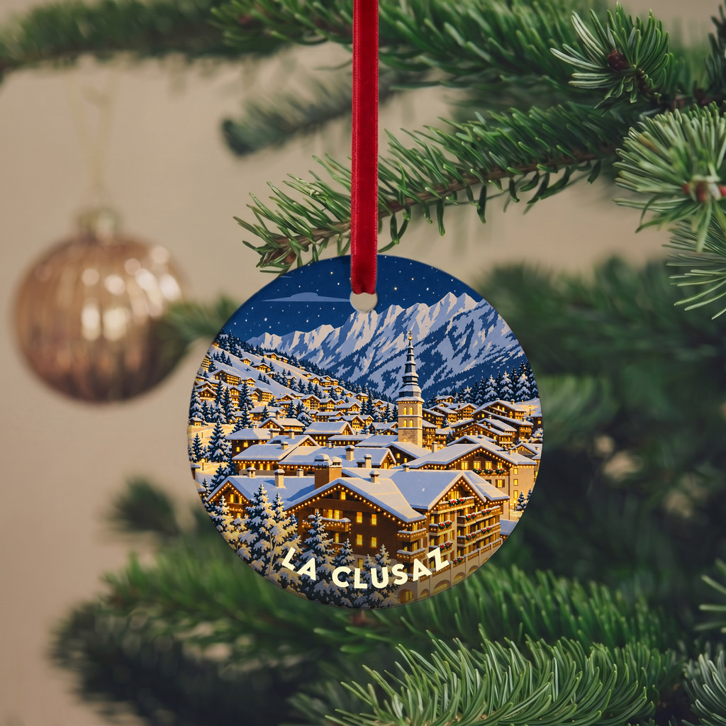 Suspension de Noël La Clusaz - version Nuit de Noël