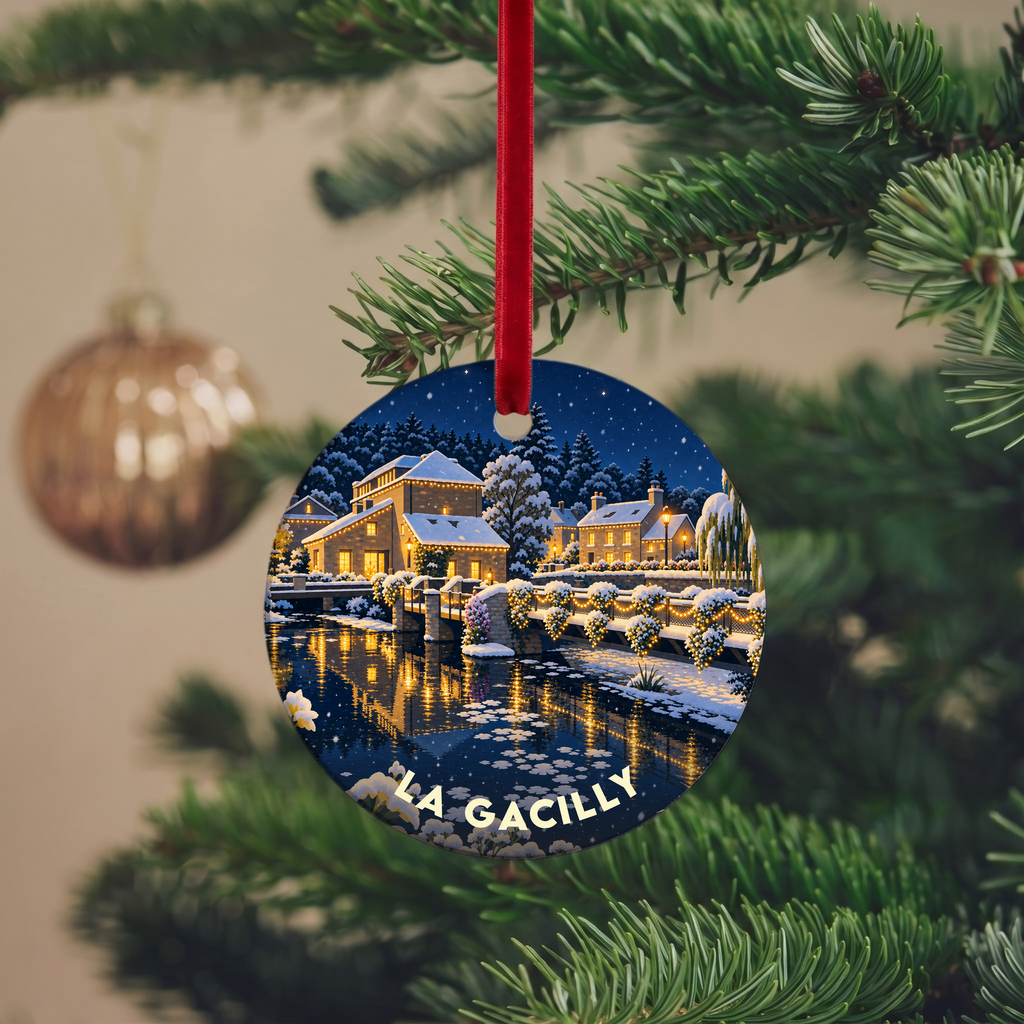 Suspension de Noël La Gacilly - version Nuit de Noël