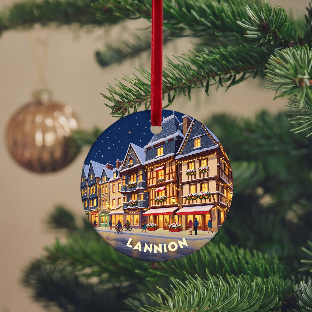 Suspension de Noël Lannion - version Nuit de Noël