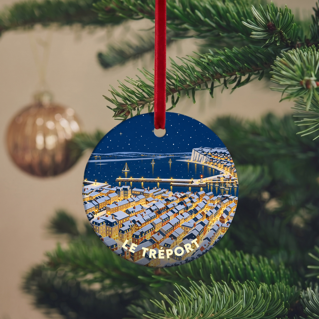 Suspension de Noël Le Tréport - version Nuit de Noël