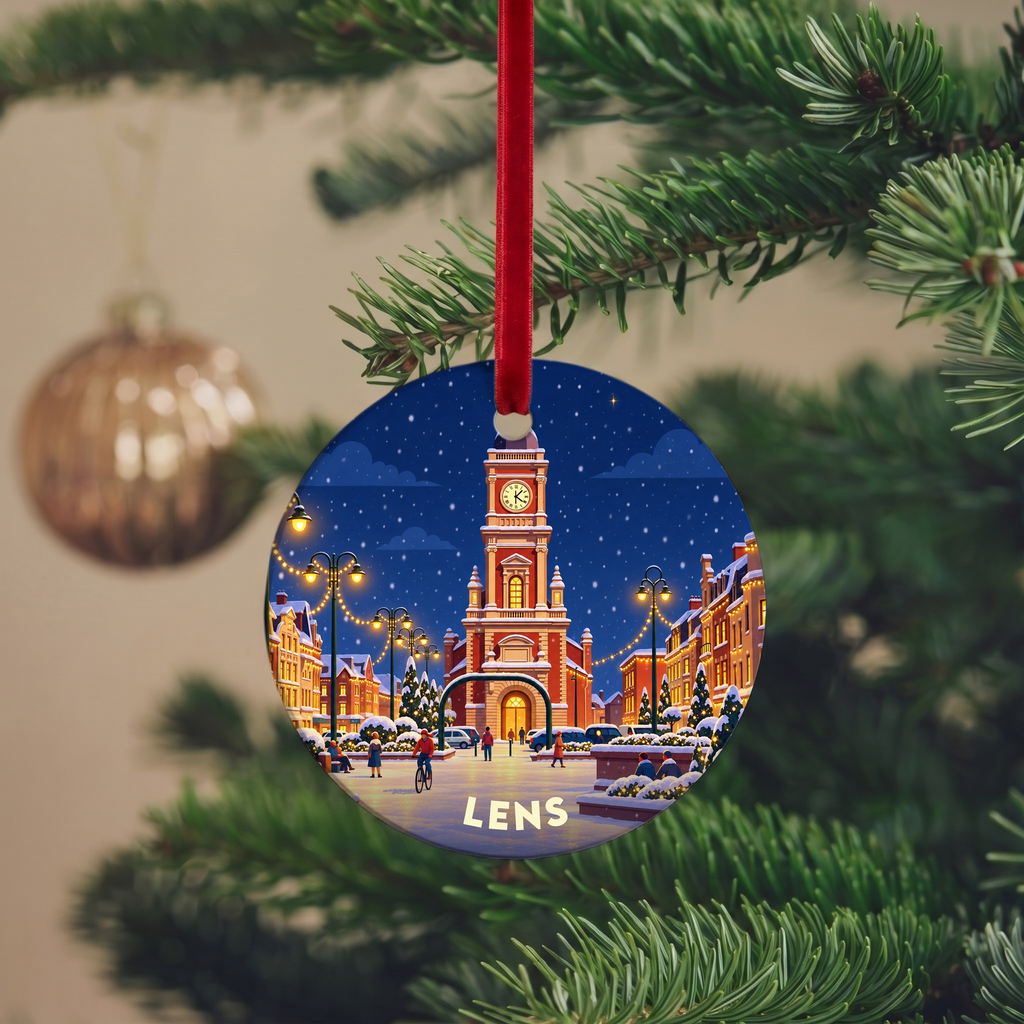 Suspension de Noël Lens - version Nuit de Noël