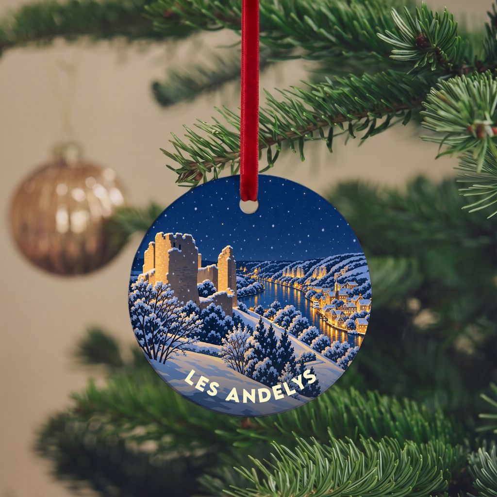 Suspension de Noël Les Andelys - version Nuit de Noël