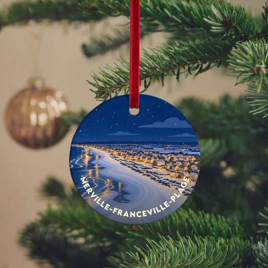 Suspension de Noël Merville-Franceville-Plage - version Nuit de Noël