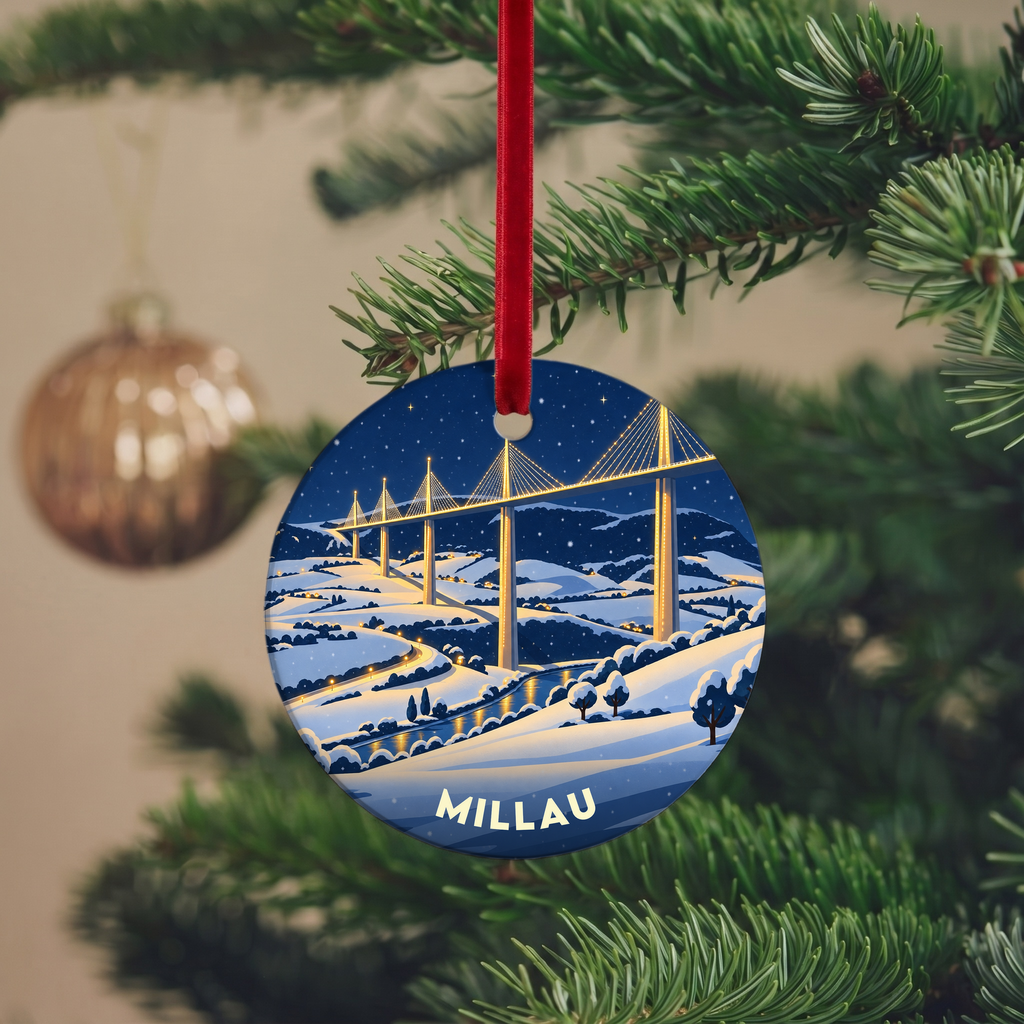 Suspension de Noël Millau - version Nuit de Noël