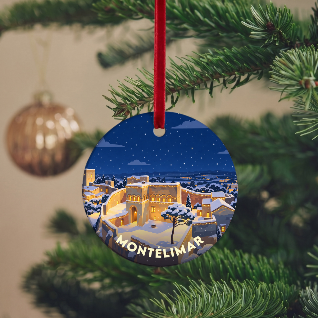 Suspension de Noël Montélimar - version Nuit de Noël