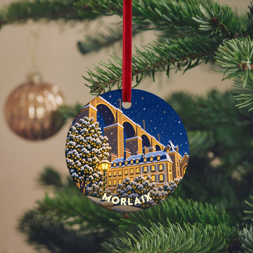 Suspension de Noël Morlaix - version Nuit de Noël