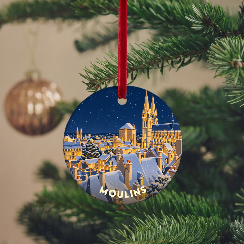 Suspension de Noël Moulins - version Nuit de Noël