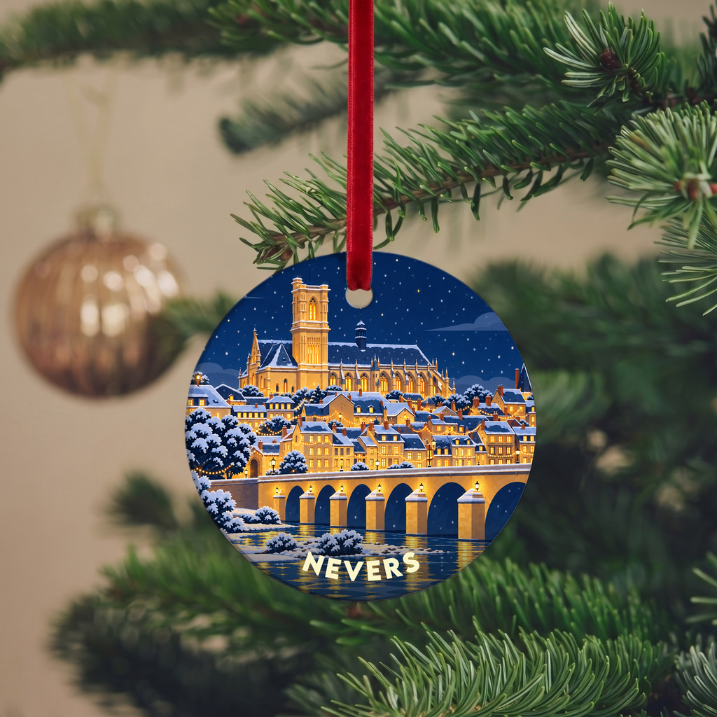 Suspension de Noël Nevers - version Nuit de Noël