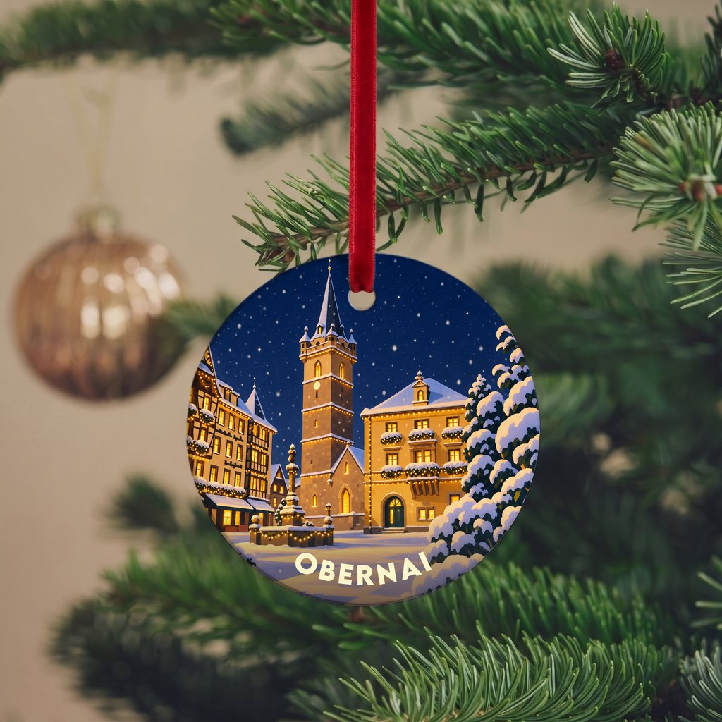 Suspension de Noël Obernai - version Nuit de Noël