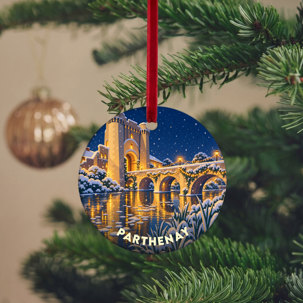 Suspension de Noël Parthenay - version Nuit de Noël