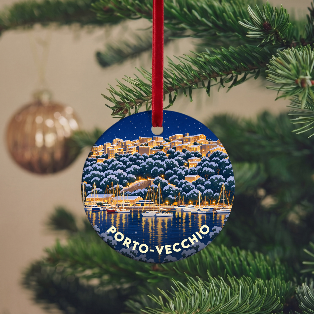 Suspension de Noël Porto-Vecchio - version Nuit de Noël