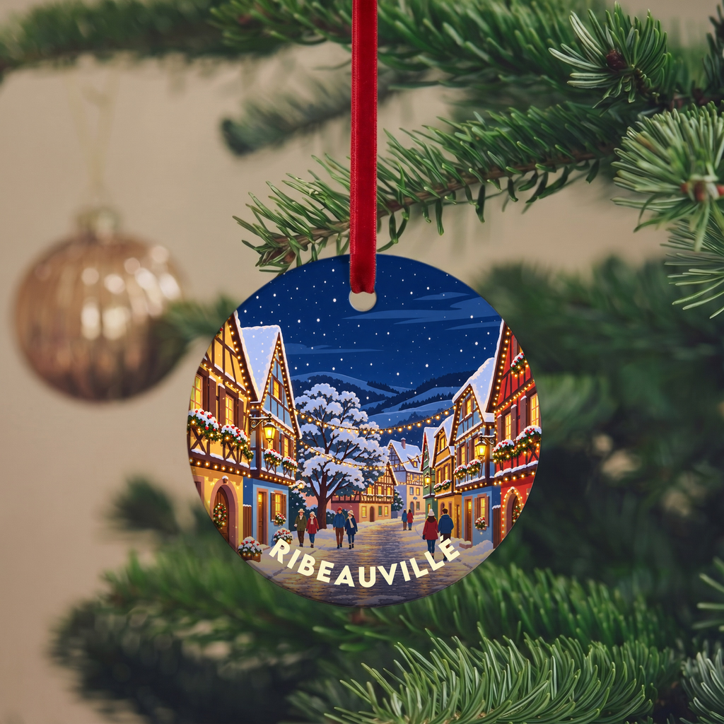 Suspension de Noël Ribeauvillé - version Nuit de Noël