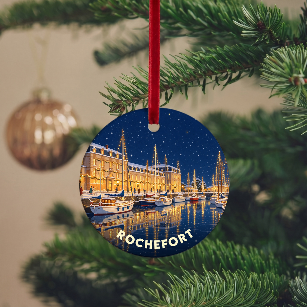 Suspension de Noël Rochefort - version Nuit de Noël