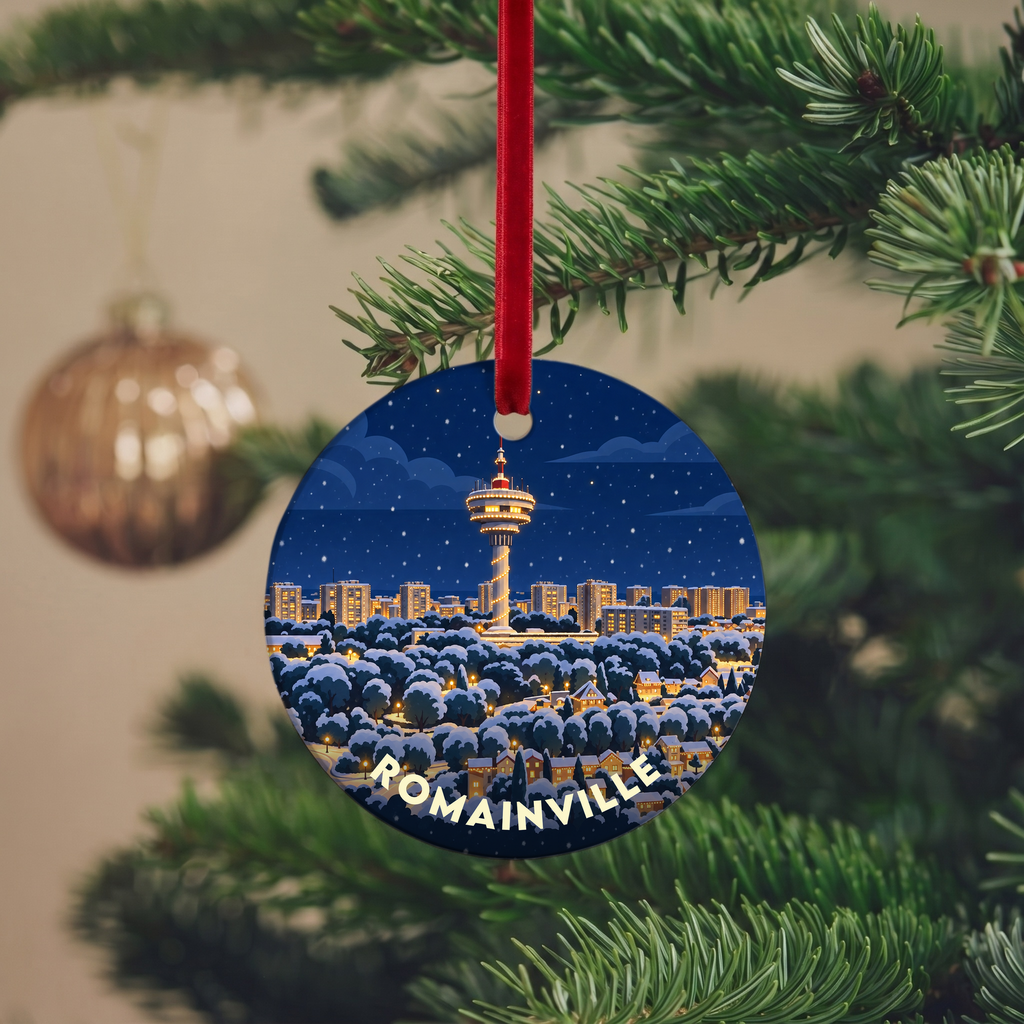 Suspension de Noël Romainville - version Nuit de Noël