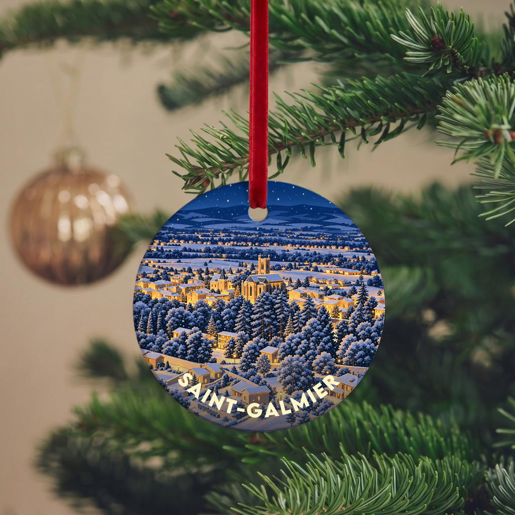 Suspension de Noël Saint-Galmier - version Nuit de Noël