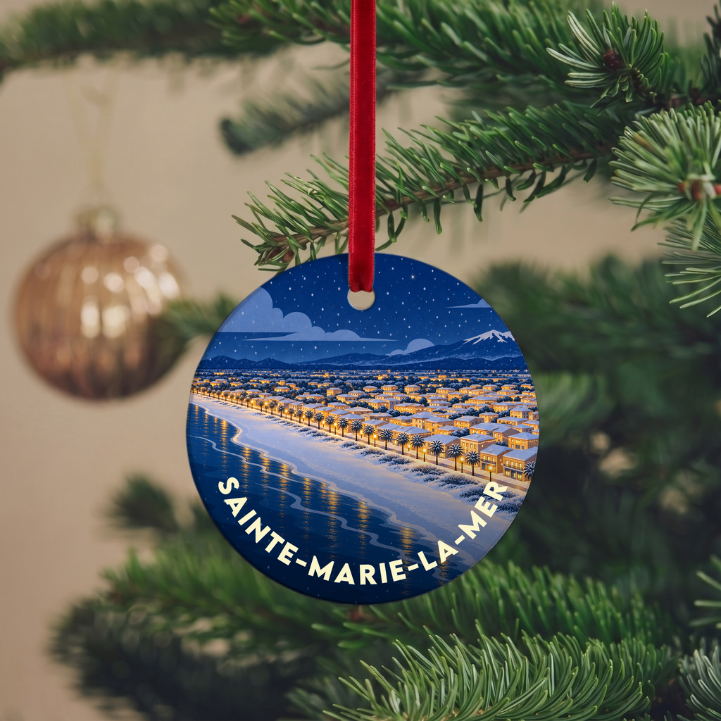Suspension de Noël Sainte-Marie-la-Mer - version Nuit de Noël