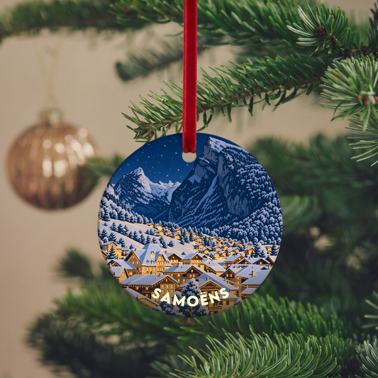 Suspension de Noël Samoëns - version Nuit de Noël