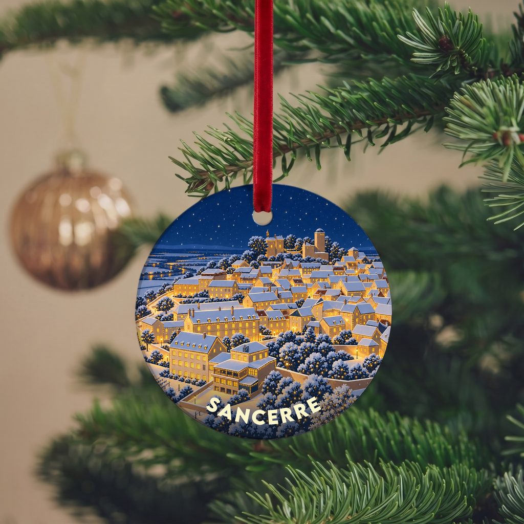Suspension de Noël Sancerre - version Nuit de Noël