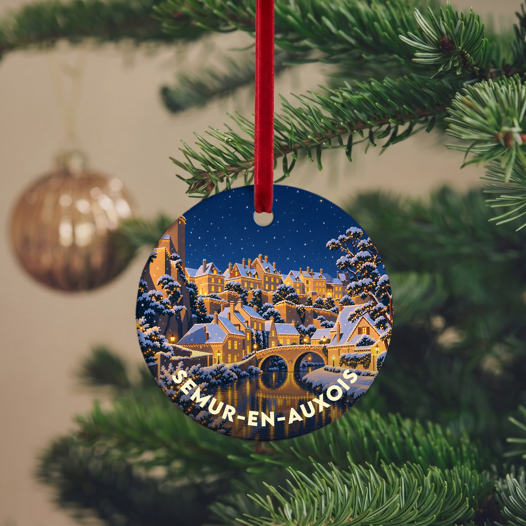 Suspension de Noël Semur-en-Auxois - version Nuit de Noël