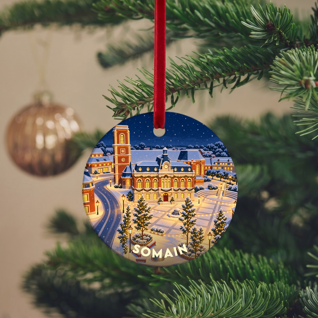 Suspension de Noël Somain - version Nuit de Noël