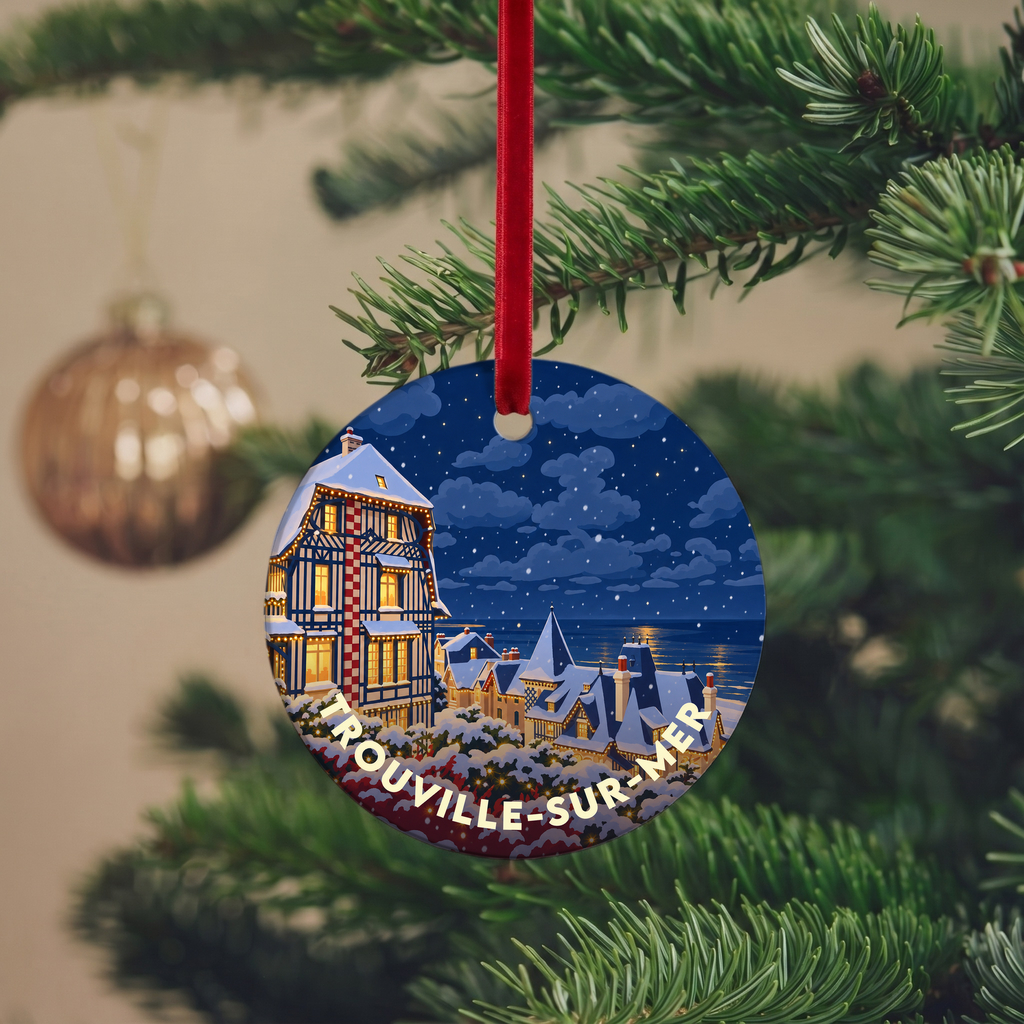 Suspension de Noël Trouville-sur-Mer - version Nuit de Noël