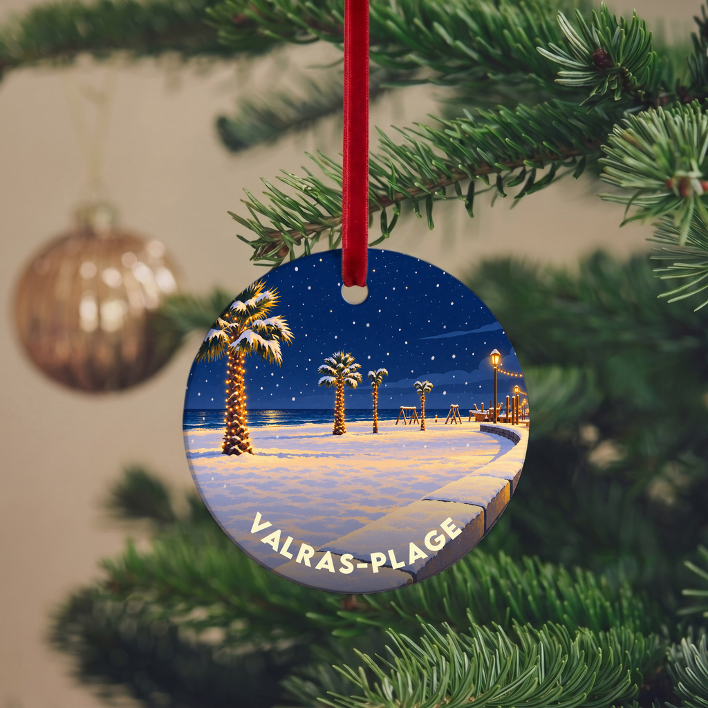 Suspension de Noël Valras-Plage - version Nuit de Noël