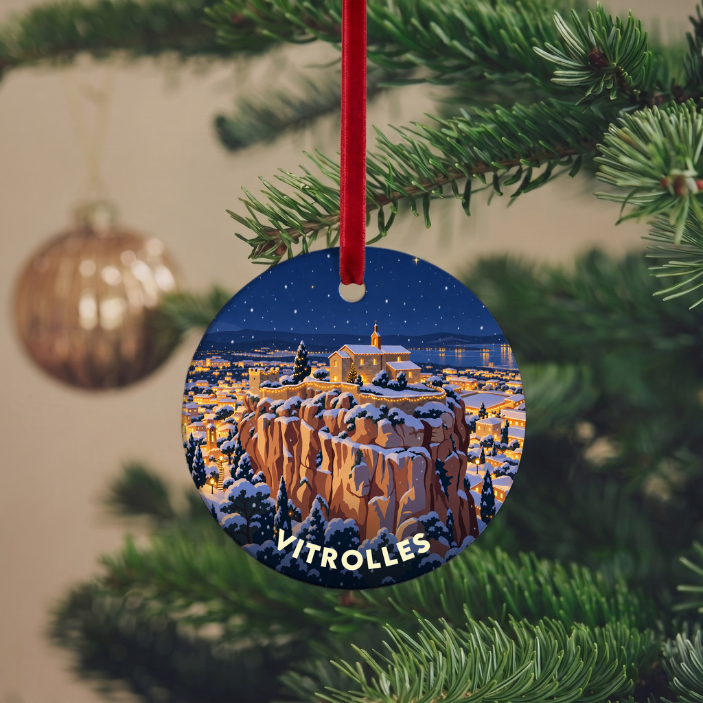 Suspension de Noël Vitrolles - version Nuit de Noël