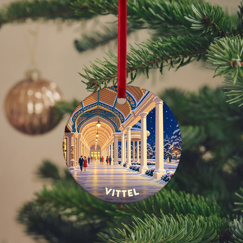 Suspension de Noël Vittel - version Nuit de Noël