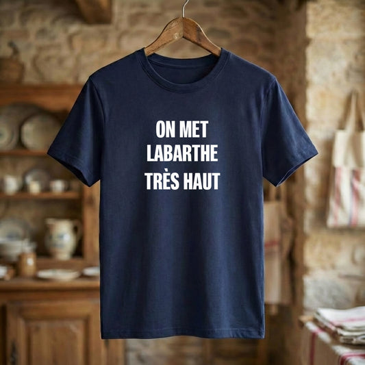 Tee-shirt Bleu marine souvenir de Labarthe-sur-Lèze