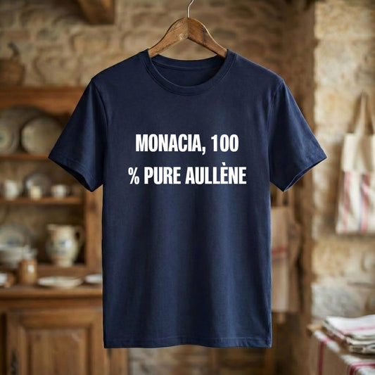 Tee-shirt Bleu marine souvenir de Monacia-d'Aullène