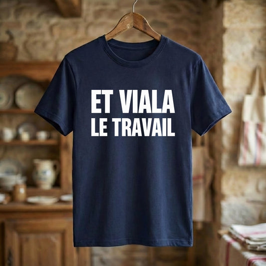 Tee-shirt Bleu marine souvenir de Viala-du-Tarn