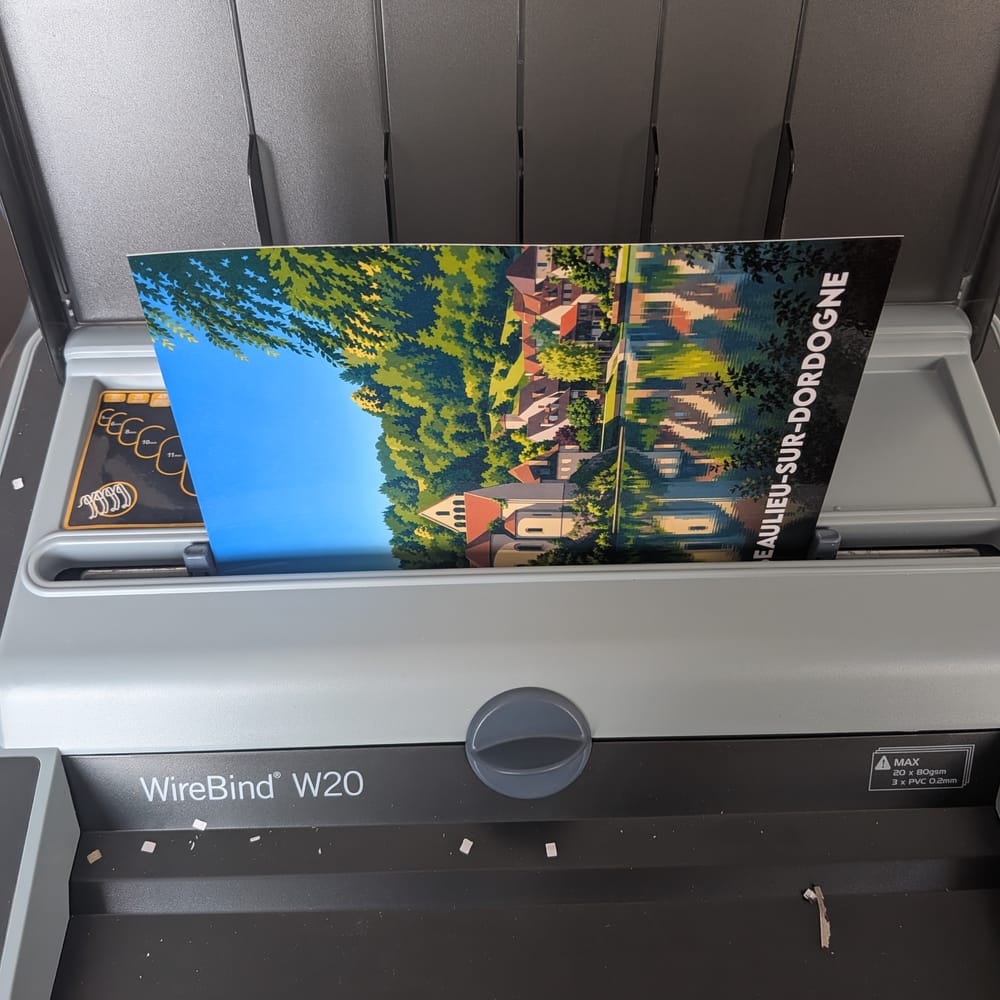 Étape 3 — on perfore