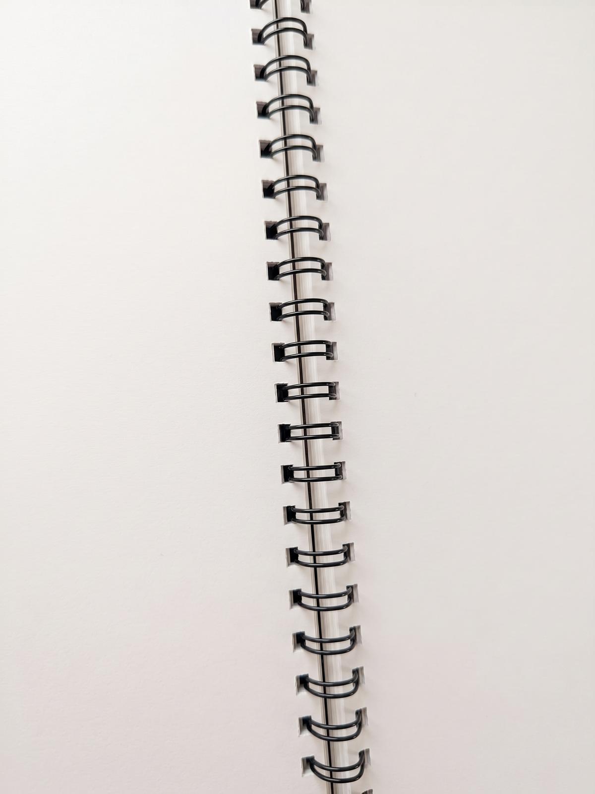 Détail du carnet ouvert