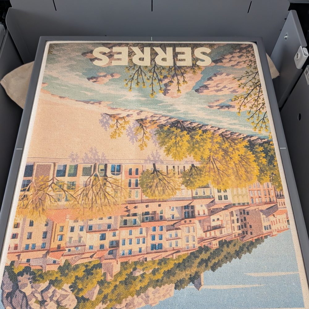 Étape 3 — on imprime l’illustration